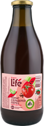 Сок ЛЕНТА LIFE Томат, сельдерей, перец, 1л, картинка