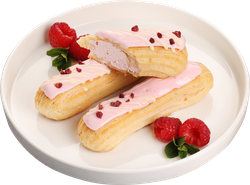 Набор пирожных Эклер малиновый ЛЕНТА FRESH, 180г, картинка