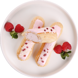 Набор пирожных ЛЕНТА FRESH Эклер малиновый, 180г