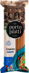 Макароны цельнозерновые PORTO PIATTI Linguine Лапша, 500г, изображение