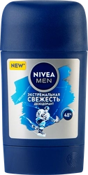 Дезодорант-стик мужской NIVEA Men Экстремальная свежесть, 50мл