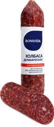 Колбаса сырокопченая BONVIDA Деликатесная, 240г