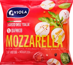 Сыр мягкий VIOLA Моцарелла мини 45%, без змж, масса сыра 120г, 380г