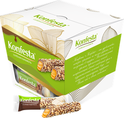 Конфеты KONFESTA Соленая карамель в арахисовой обсыпке, 130г, картинка