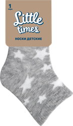 Носки детские LITTLE TIMES р. 6–14, звездочки, Арт. LT-1-ST, изображение