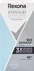 Антиперспирант-стик женский REXONA гипоаллергенный, без запаха, 40мл