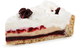 Торт Брусничный с белым шоколадом ЛЕНТА FRESH, 150г, фото