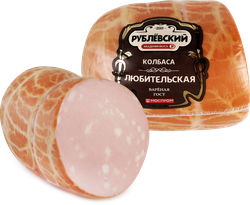 Колбаса вареная РУБЛЁВСКИЙ Любительская, весовая, фото