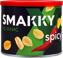 Арахис SMAKKY со вкусом пряный Спайси, 150г, детальное фото