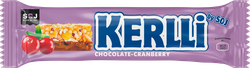 Батончик злаковый SOJ Kerlli с клюквой, в молочном шоколаде, 50г, фотография