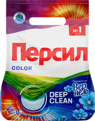 Стиральный порошок ПЕРСИЛ Колор Свежесть Вернель, 1,5кг, крупный план
