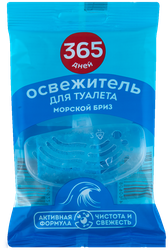 Подвес для туалета 365 ДНЕЙ Морской бриз, 30г, детальное фото
