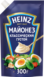 Майонез HEINZ Классический 67%, 300г, картинка