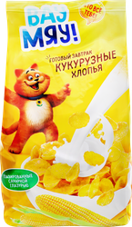 Хлопья кукурузные ВАУ МЯУ! глазированные, 600г, крупный план