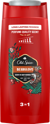Гель для душа мужской OLD SPICE 3в1 Bearglove, 675мл, крупный план