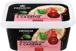 Сыр плавленый PREMIUM CLUB с салями 35%, без змж, 400г, фотография