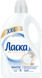 Средство для стирки белого белья ЛАСКА, 4л, картинка