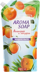 Жидкое мыло AROMA SOAP Лемонграсс и мандарин, 1000мл