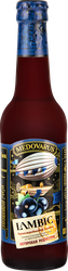 Медовуха MEDOVARUS Черносмородиновый Ламбик фильтрованная непастеризованная 4,8%, 0.33л, крупный план