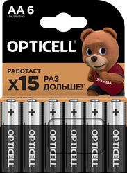 Батарейка OPTICELL AA, Арт. 5051006, 6шт