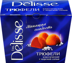 Конфеты DELISSE Трюфель с морской солью, 175г, фотография