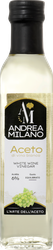Уксус винный ANDREA MILANO из белого вина, 250мл, изображение