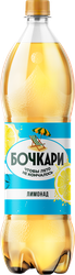 Напиток БОЧКАРИ Лимонад сильногазированный, 1.3л, крупный план