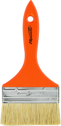Кисть плоская SPARTA Slimline 4" (100мм), с натуральной щетиной и деревянной ручкой, Арт. 824455, изображение