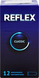 Презервативы REFLEX Classic в смазке, 12шт