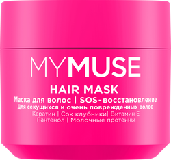 Маска для волос MY MUSE SOS-восстановление, 300мл, вид