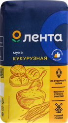 Мука кукурузная ЛЕНТА, 500г, крупный план