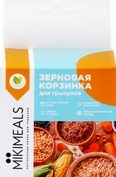 Лакомство для грызунов MIKIMEALS Корзинка зерновая, 40г