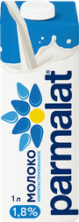 Молоко ультрапастеризованное PARMALAT Edge 1,8%, без змж, 1000мл, детальное фото