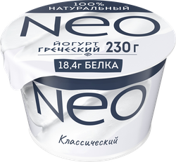 Йогурт NEO Греческий 2%, без змж, 230г, фото