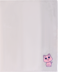 Набор обложек для книг КРОК&ДИЛЛИ Cat, А5, Арт. MF521661, 3шт, фотография