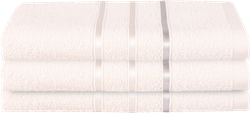 Полотенце махровое HOMECLUB Stripe 70х130см, цвет кремовый, Арт. HCS/70130/крем, крупный план