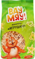 Макароны ВАУ МЯУ! Игрушки, 300г, вид