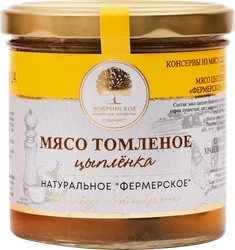 Мясо цыпленка томленое ДОБРИНСКОЕ Фермерское натуральное, 300г