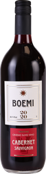 Вино BOEMI Каберне Совиньон ординарное сортовое красное сухое, 1л, вид