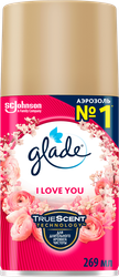 Баллон сменный для автоматического освежителя воздуха GLADE I Love You Automatic, 269мл, вид