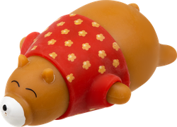 Игрушка 1TOY Крутой замес, Мишка в рубашке, 2 вида, 11х6х5см, Арт. Т23812, картинка
