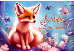 Альбом для рисования ACADEMY STYLE А4, 40 листов, на скрепке, Арт. 14428/29/30, вид