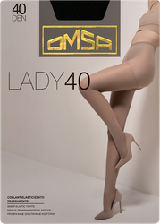 Колготки женские OMSA Lady 40 den nero 6, детальное фото