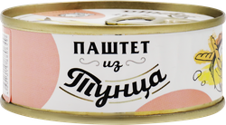 Паштет рыбный ПЕККОНИ из тунца, 90г, фотография