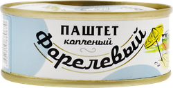 Паштет рыбный копченый ПЕККОНИ форелевый, 90г, картинка