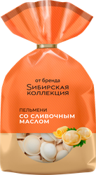 Пельмени SИБИРСКАЯ КОЛЛЕКЦИЯ Со сливочным маслом, 700г, детальное фото