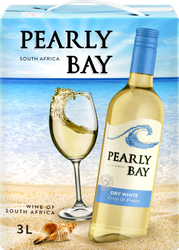 Вино PEARLY BAY Драй Уайт белое сухое, 3л, детальное фото