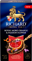 Чай черный RICHARD Royal Moro orange&Passion flower, 25пак, детальное фото