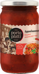 Соус томатный PORTO PIATTI Arrabbiata, острый, 350г, детальное фото