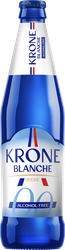 Напиток пивной безалкогольный KRONE BLANCHE BIERE Alcohol Free пастеризованный 0,5%, 0.45л, картинка